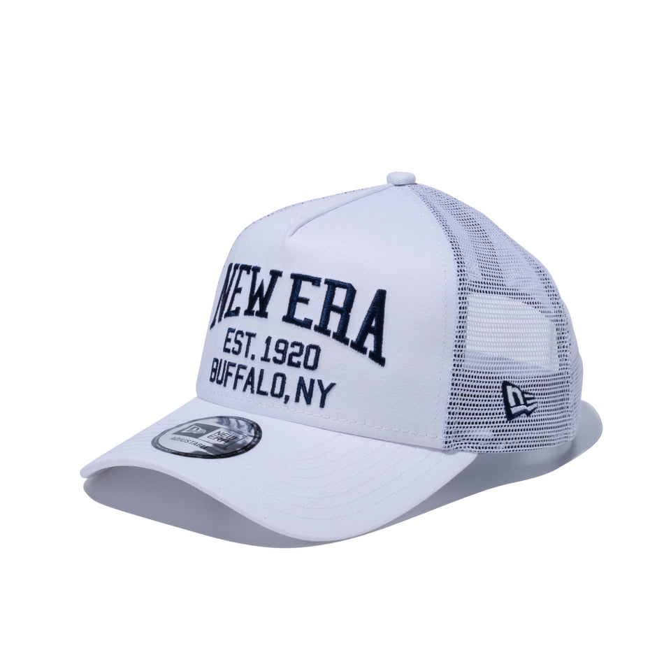 9FORTY A-Frame トラッカー ニューエラ アーチロゴ ホワイト | NEW ERA ニューエラ公式オンラインストア