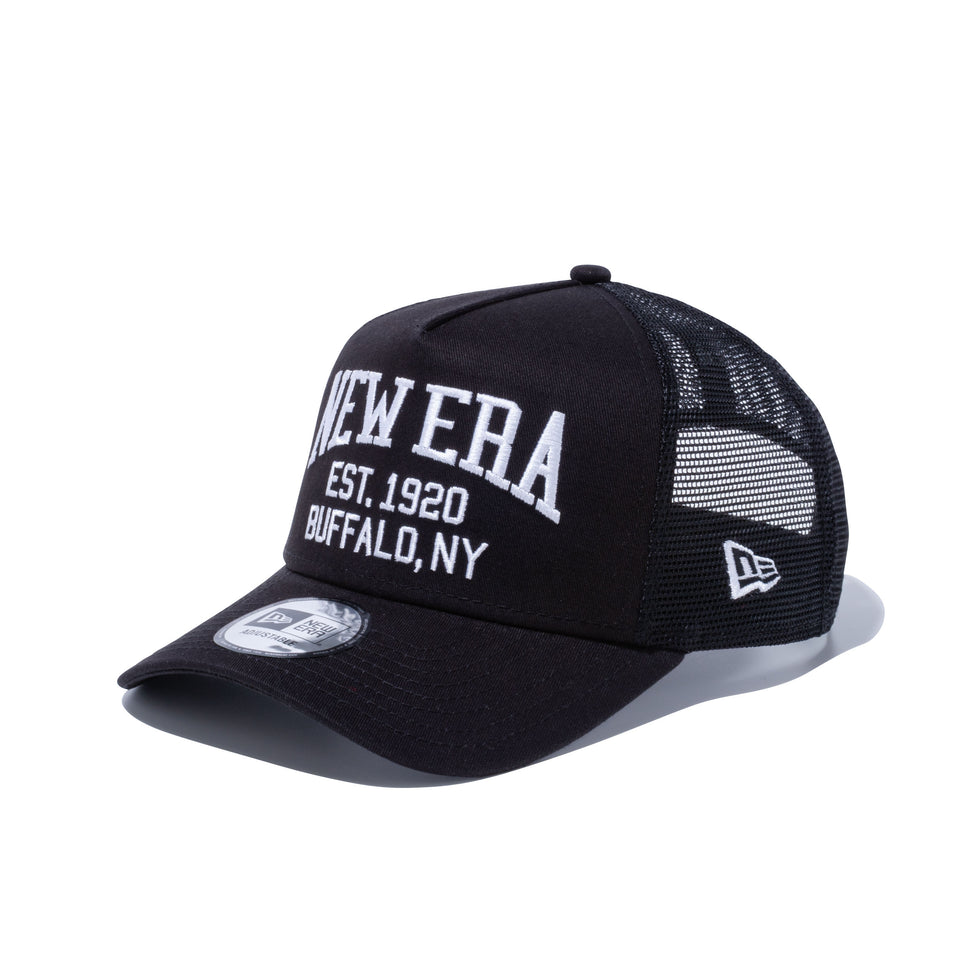9FORTY A-Frame トラッカー ニューエラ アーチロゴ ブラック | NEW ERA ニューエラ公式オンラインストア