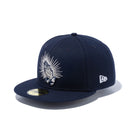 59FIFTY プレイハンド ネイビー × メタリックシルバー | NEW ERA ニューエラ公式オンラインストア