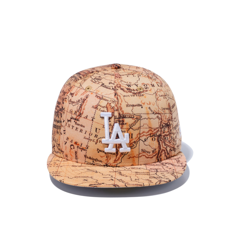59FIFTY ヴィンテージマップ ロサンゼルス・ドジャース