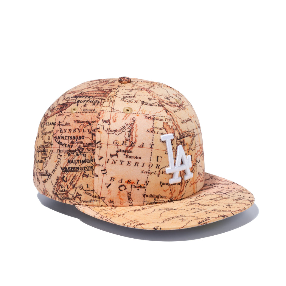 59FIFTY ヴィンテージマップ ロサンゼルス・ドジャース