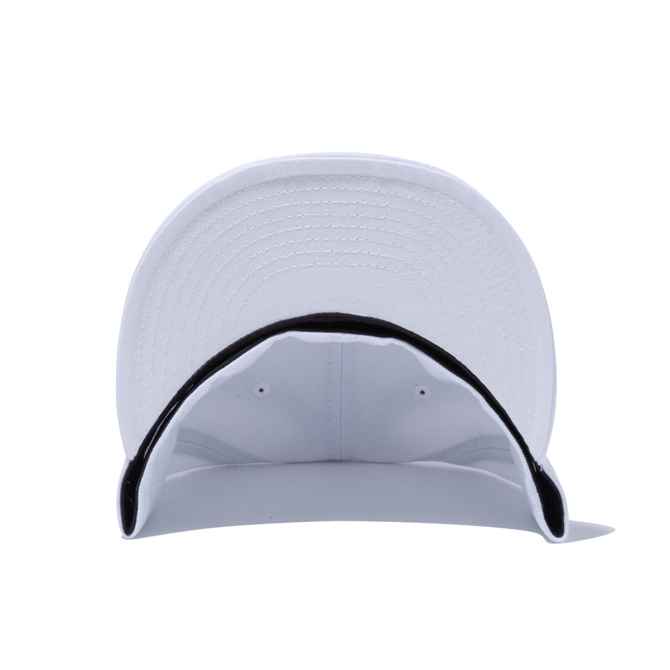 59FIFTY シリーズ ハッシュタグ ホワイト × ブラック