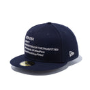 59FIFTY シリーズ ハッシュタグ ネイビー × メタリックシルバー | NEW ERA ニューエラ公式オンラインストア