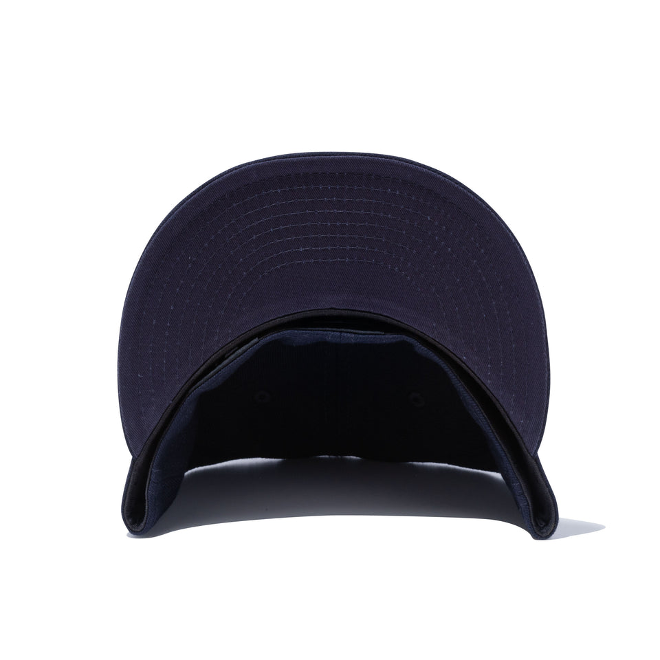 59FIFTY シリーズ ハッシュタグ ネイビー × メタリックシルバー