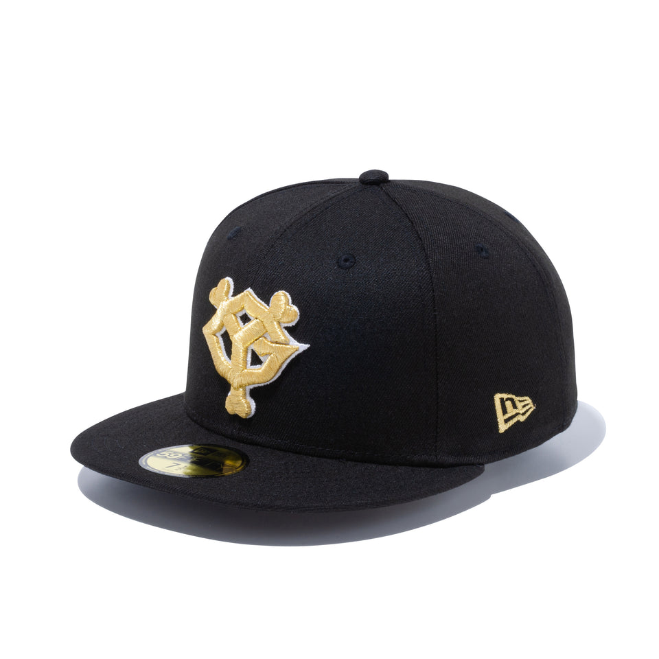 59FIFTY 読売ジャイアンツ ブラック × メタリックゴールド/スノーホワイト | NEW ERA ニューエラ公式オンラインストア