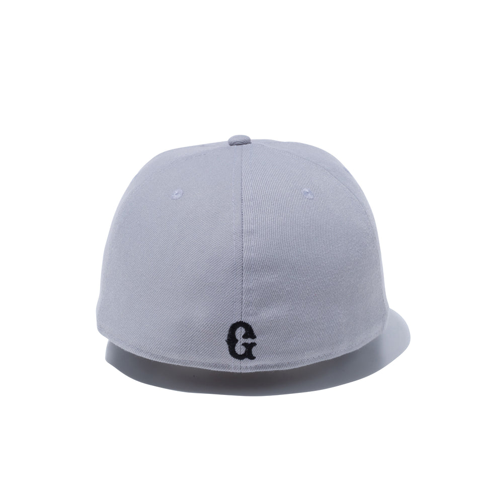 59FIFTY 読売ジャイアンツ グレー × ブラック/ラストオレンジ