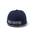 59FIFTY ダラー オールオーバー エンブロイダリー ネイビー × メタリックシルバー