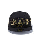 59FIFTY ダラー オールオーバー エンブロイダリー ブラック × メタリックゴールド