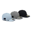 LP 59FIFTY NEW ERA BLACK LABEL Dリング ウーブンラベル ペールカーキ