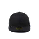 LP 59FIFTY NEW ERA BLACK LABEL Dリング ウーブンラベル ブラック