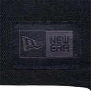 LP 59FIFTY NEW ERA BLACK LABEL Dリング ウーブンラベル ブラック