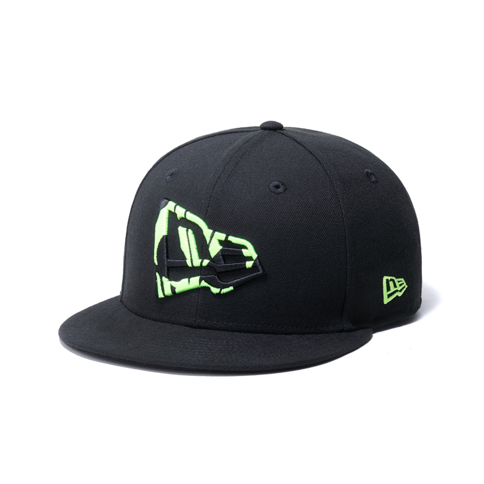 9FIFTY 仮面ライダーゼロワン ロゴ フラッグロゴ ブラック