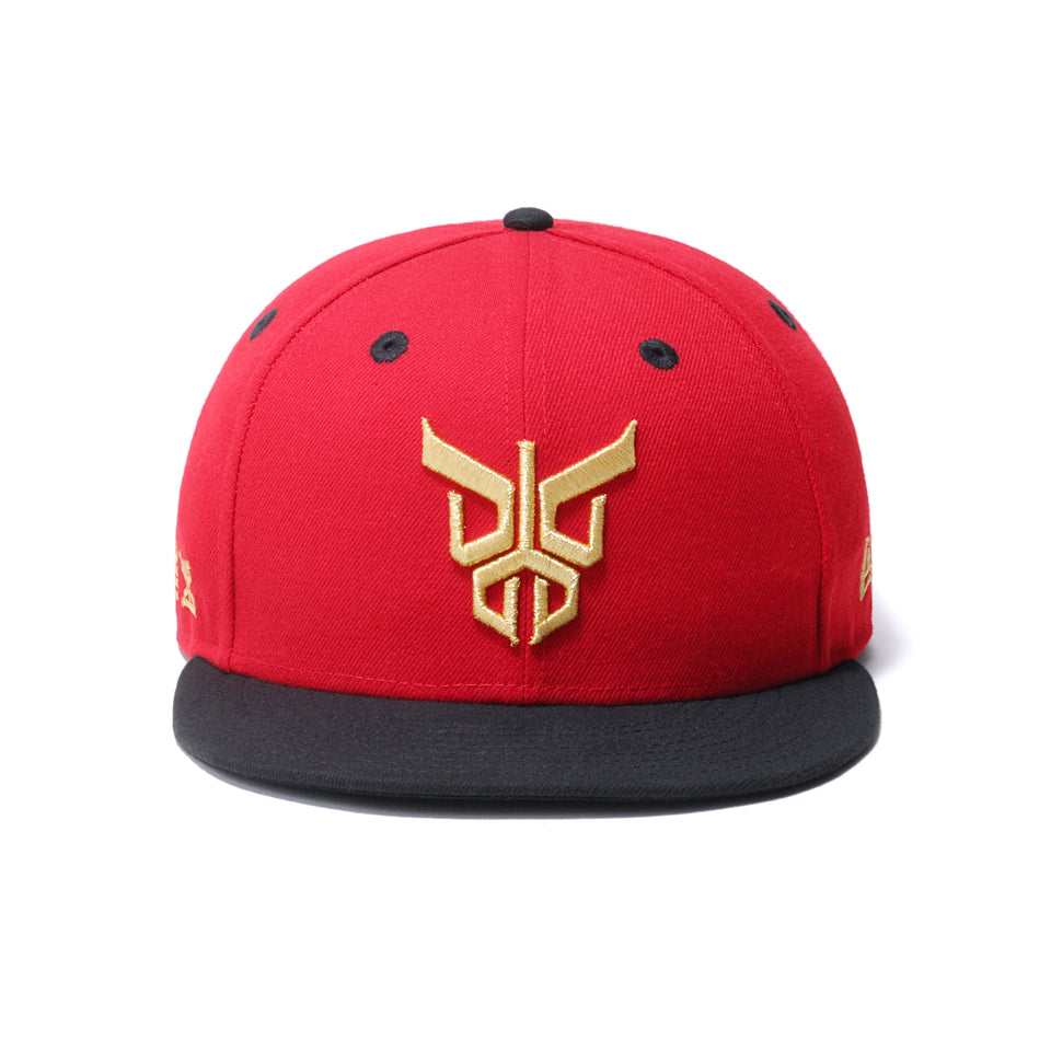 9FIFTY 仮面ライダークウガ ロゴ スカーレット ブラックバイザー