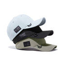 9TWENTY NEW ERA BLACK LABEL Dリング ウーブンラベル ペールカーキ
