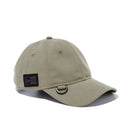 9TWENTY NEW ERA BLACK LABEL Dリング ウーブンラベル ペールカーキ