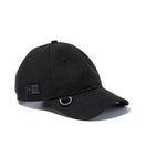 9TWENTY NEW ERA BLACK LABEL Dリング ウーブンラベル ブラック