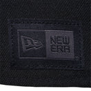 9TWENTY NEW ERA BLACK LABEL Dリング ウーブンラベル ブラック