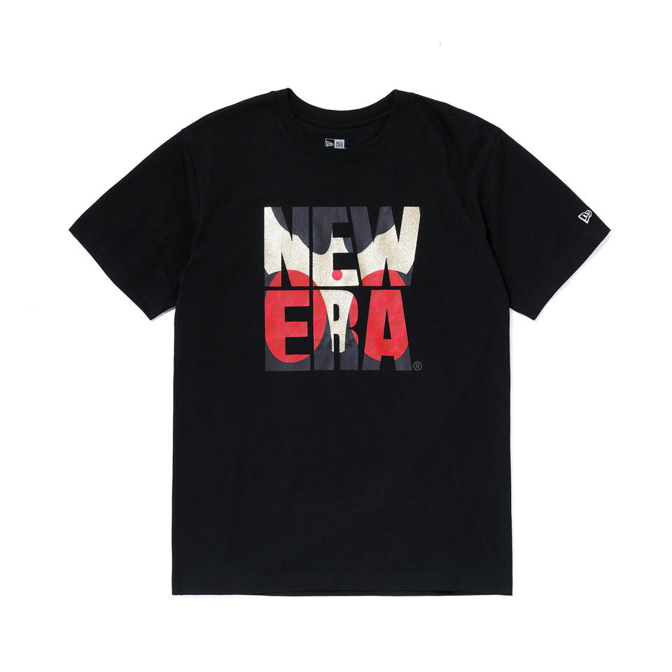 半袖 コットン Tシャツ 仮面ライダークウガ フェイス スクエアニューエラ ブラック