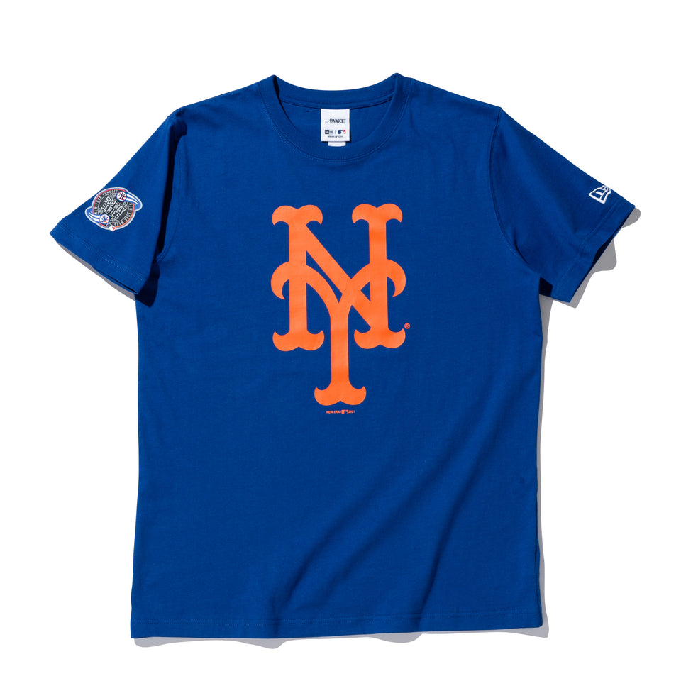 半袖 コットン Tシャツ AWAKE NY ニューヨーク・メッツ サブウェイシリーズ ロイヤル