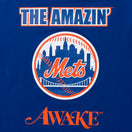 半袖 コットン Tシャツ AWAKE NY ニューヨーク・メッツ サブウェイシリーズ ロイヤル