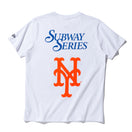 半袖 コットン Tシャツ AWAKE NY ニューヨーク・ヤンキース ニューヨーク・メッツ サブウェイシリーズ ホワイト