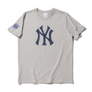 半袖 コットン Tシャツ AWAKE NY ニューヨーク・ヤンキース サブウェイシリーズ グレー