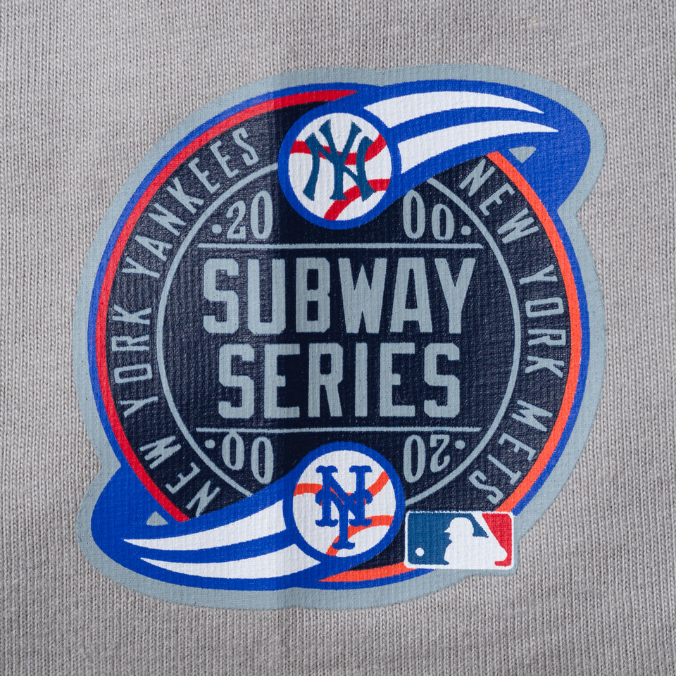半袖 コットン Tシャツ AWAKE NY ニューヨーク・ヤンキース サブウェイシリーズ グレー