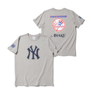 半袖 コットン Tシャツ AWAKE NY ニューヨーク・ヤンキース サブウェイシリーズ グレー