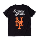 半袖 コットン Tシャツ AWAKE NY ニューヨーク・ヤンキース ニューヨーク・メッツ サブウェイシリーズ ブラック