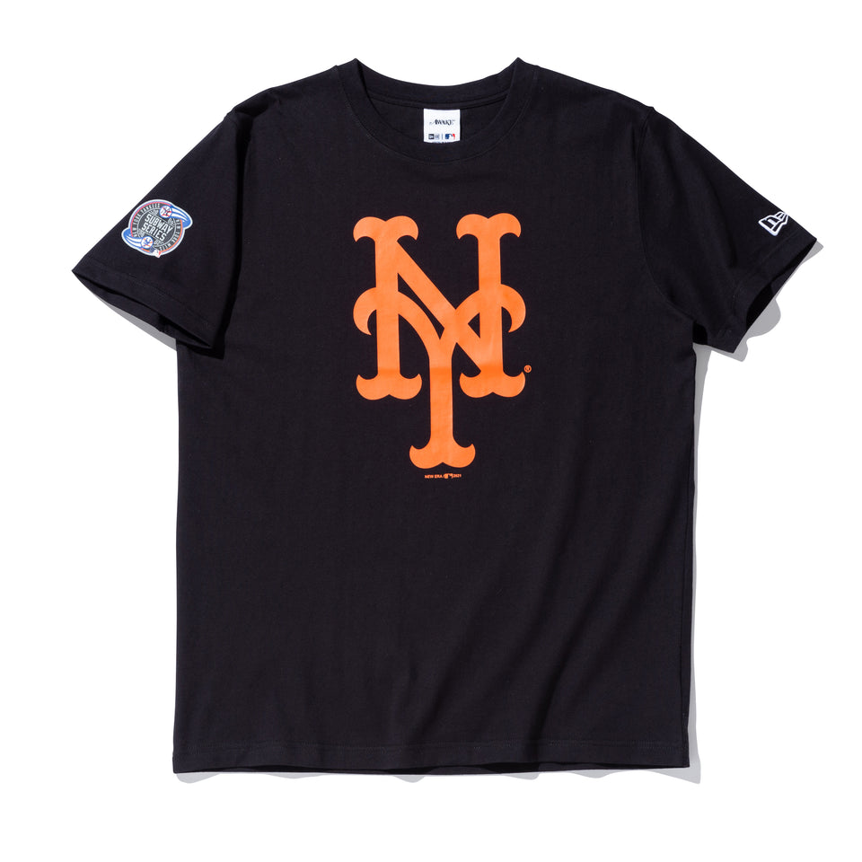 半袖 コットン Tシャツ AWAKE NY ニューヨーク・メッツ サブウェイシリーズ ブラック