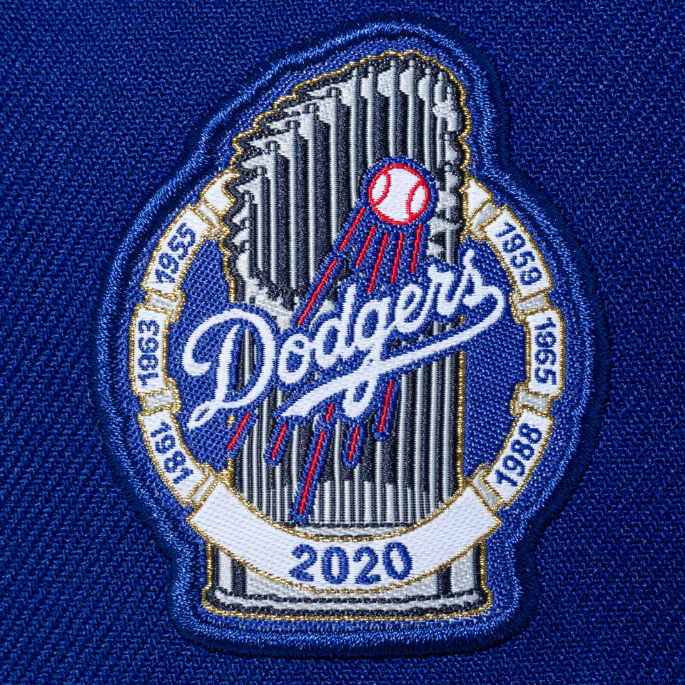 59FIFTY 2020 CHAMPIONS ロサンゼルス・ドジャース ライトサイドパッチ