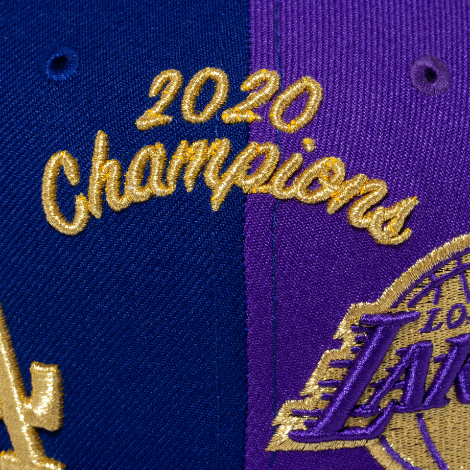 59FIFTY 2020 CHAMPIONS ロサンゼルス・ドジャース ロサンゼルス・レイカーズ