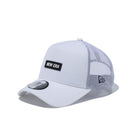 【ゴルフ】9FORTY A-Frame トラッカー On Par NEW ERA ラバーロゴ ダイアモンドエラ ホワイト