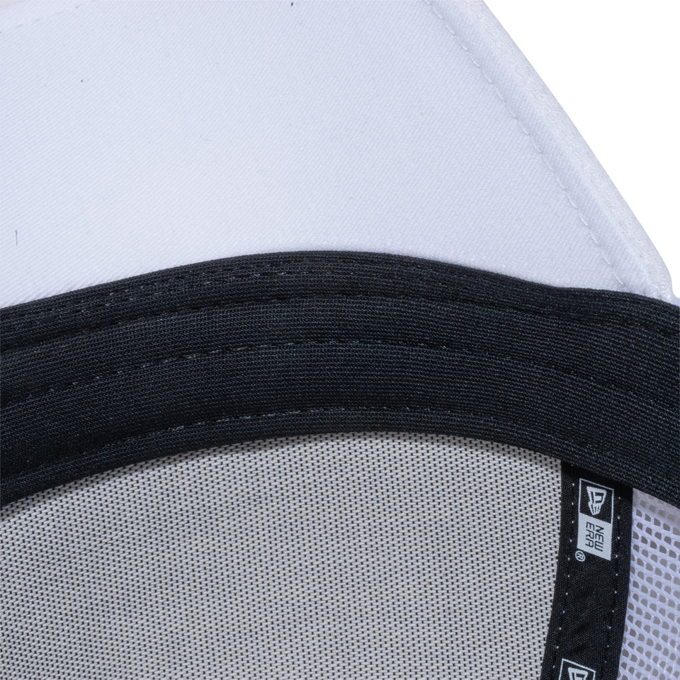 【ゴルフ】9FORTY A-Frame トラッカー On Par NEW ERA ラバーロゴ ダイアモンドエラ ホワイト