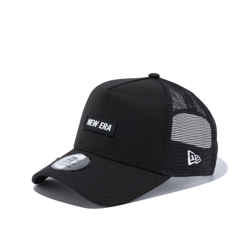 【ゴルフ】9FORTY A-Frame トラッカー On Par NEW ERA ラバーロゴ ダイアモンドエラ ブラック