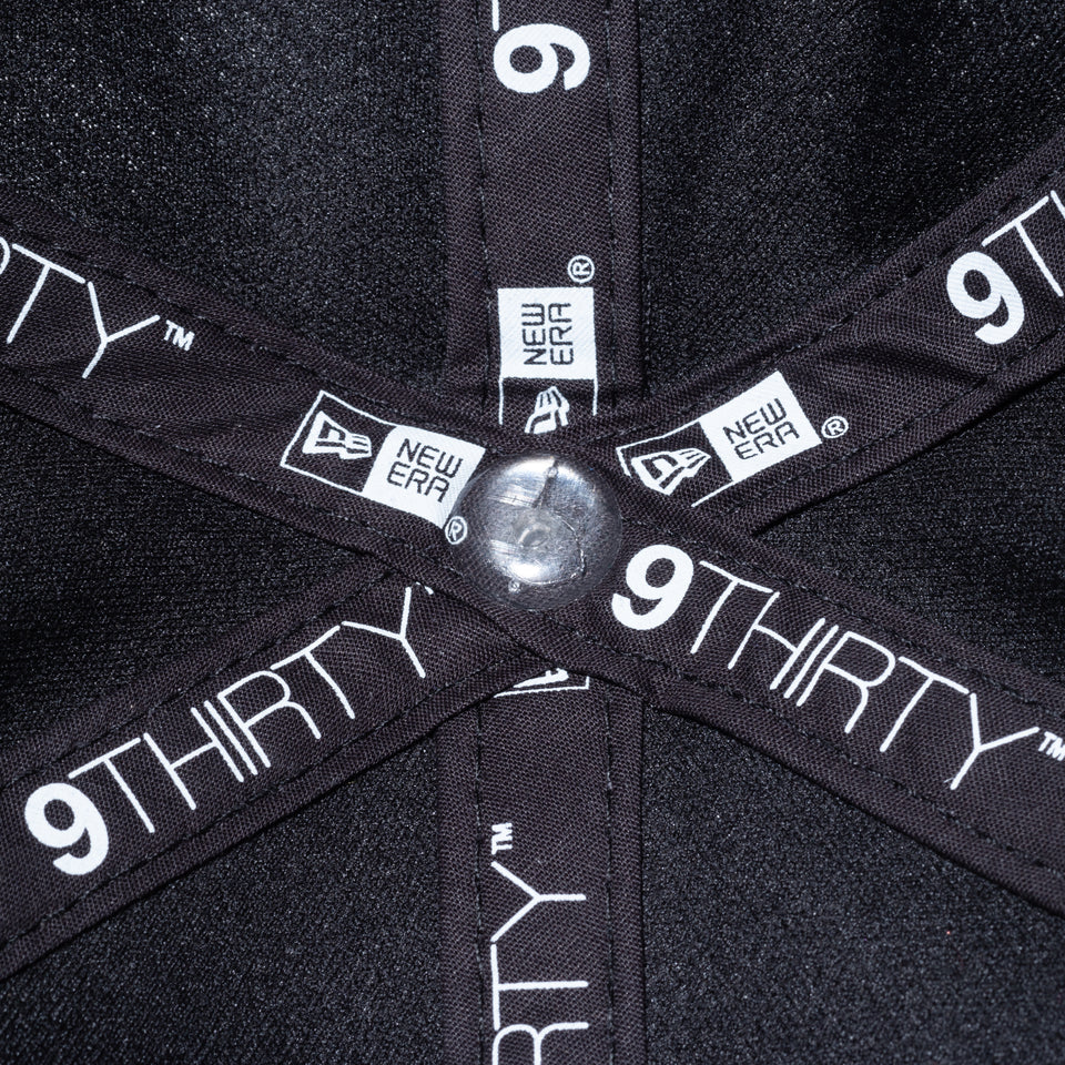 【ゴルフ】9THIRTY On Par NEW ERA ラバーロゴ ダイアモンドエラ ブラック