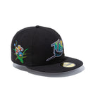 59FIFTY Felt クーパーズタウン タンパベイ・レイズ Butterfly Garden グレーアンダーバイザー - 12849886-700| NEW ERA ニューエラ公式オンラインストア