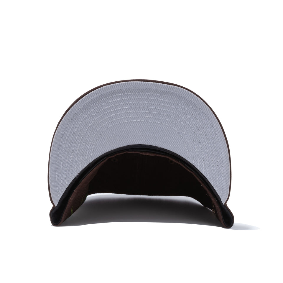 59FIFTY Felt サンディエゴ・パドレス Butterfly Garden グレーアンダーバイザー - 12849887-700| NEW ERA ニューエラ公式オンラインストア