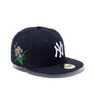 59FIFTY Felt ニューヨーク・ヤンキース Butterfly Garden グレーアンダーバイザー - 12849888-700| NEW ERA ニューエラ公式オンラインストア
