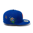 59FIFTY Felt ニューヨーク・メッツ Butterfly Garden グレーアンダーバイザー - 12849889-700| NEW ERA ニューエラ公式オンラインストア