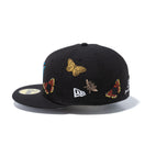 59FIFTY Felt マイアミ・マーリンズ Butterfly Garden グレーアンダーバイザー - 12849890-700| NEW ERA ニューエラ公式オンラインストア