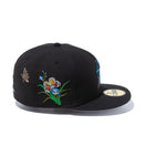 59FIFTY Felt マイアミ・マーリンズ Butterfly Garden グレーアンダーバイザー - 12849890-700| NEW ERA ニューエラ公式オンラインストア