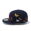 59FIFTY Felt ボストン・レッドソックス Butterfly Garden グレーアンダーバイザー - 12849892-700| NEW ERA ニューエラ公式オンラインストア