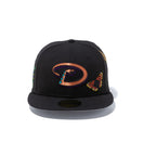 59FIFTY Felt クーパーズタウン アリゾナ・ダイヤモンドバックス Butterfly Garden グレーアンダーバイザー - 12849893-700| NEW ERA ニューエラ公式オンラインストア