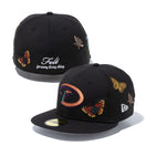 59FIFTY Felt クーパーズタウン アリゾナ・ダイヤモンドバックス Butterfly Garden グレーアンダーバイザー - 12849893-700| NEW ERA ニューエラ公式オンラインストア