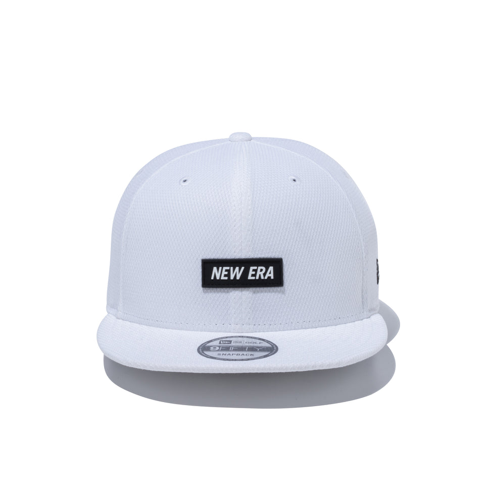 【ゴルフ】9FIFTY NEW ERA ラバーロゴ ダイアモンドエラ ホワイト
