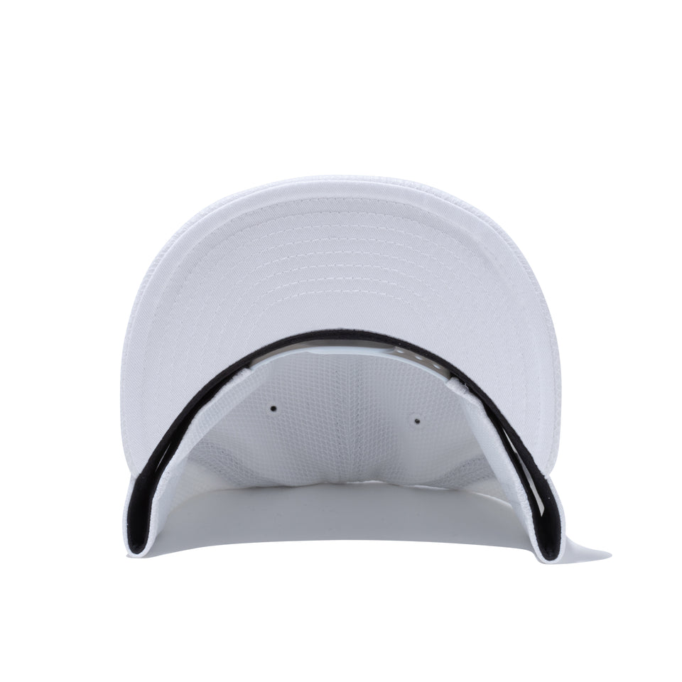 【ゴルフ】9FIFTY NEW ERA ラバーロゴ ダイアモンドエラ ホワイト