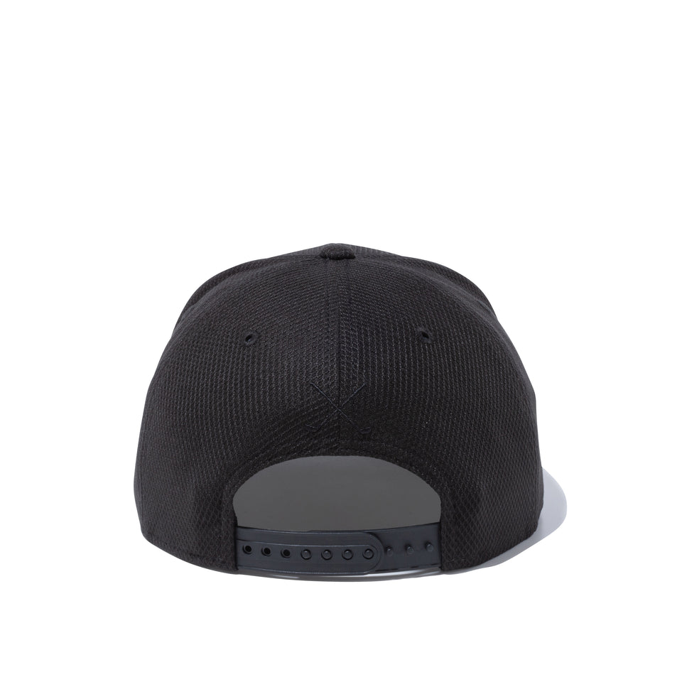 【ゴルフ】9FIFTY NEW ERA ラバーロゴ ダイアモンドエラ ブラック