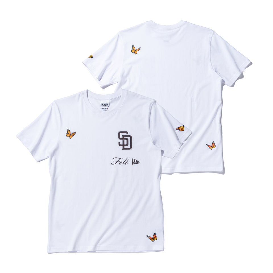 半袖 コットン Tシャツ Felt サンディエゴ・パドレス レギュラーフィット
