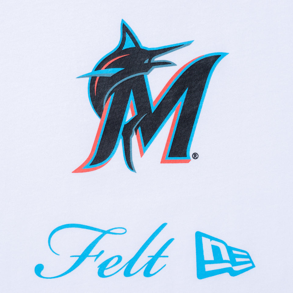 半袖 コットン Tシャツ Felt マイアミ・マーリンズ レギュラーフィット